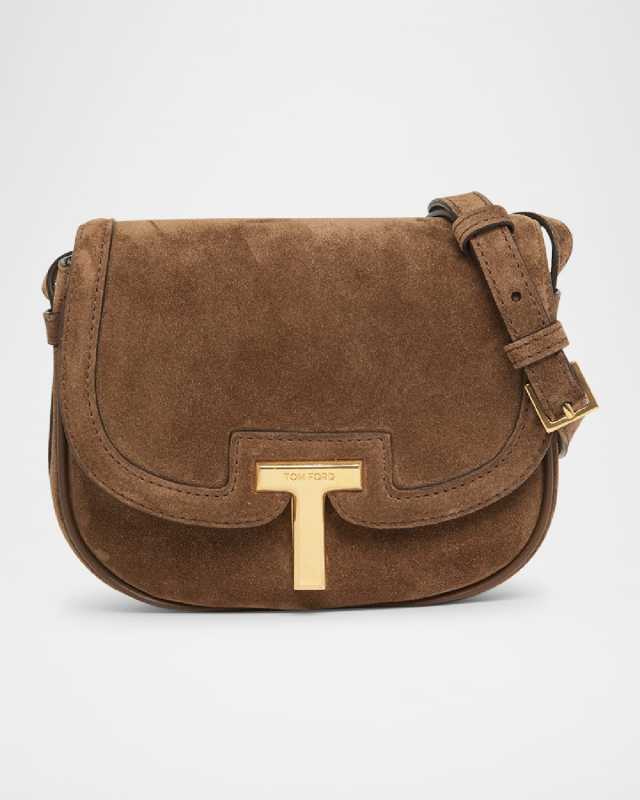 Wallis Mini Flap Shoulder Bag in Suede